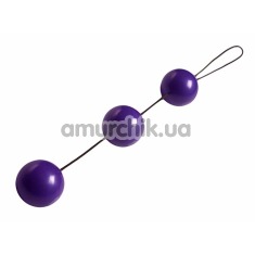 Вагинальные шарики Trinity Vibes Geisha 3 Trainer Benwa Balls, фиолетовые - Фото №1