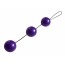 Вагінальні кульки Trinity Vibes Geisha 3 Trainer Benwa Balls, фіолетові - Фото №0
