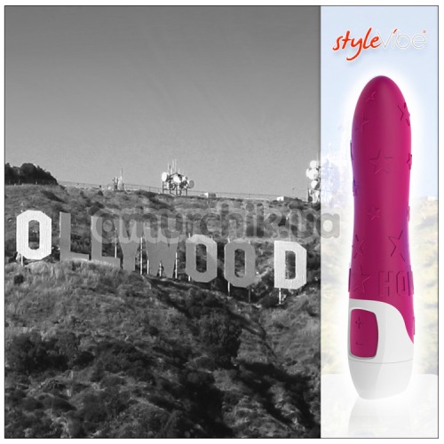 Вібратор Joy-Lite Style Vibe Hollywood рожевий