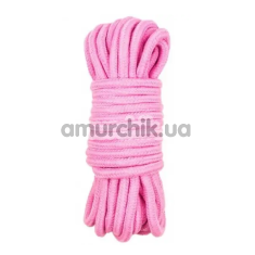 Веревка для бондажа DS Fetish 5 M, розовая - Фото №1