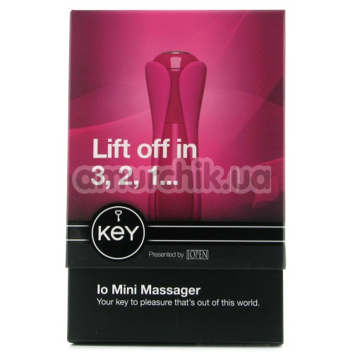 Вібратор KEY Io Mini Massager, рожевий