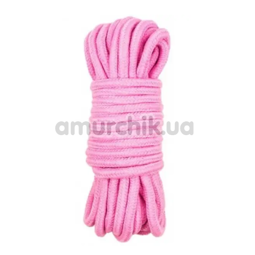 Мотузка для бондажу DS Fetish 5 M, рожева