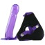 Страпон Climax Purple Ice Dong & Harness Set, фиолетовый - Фото №5