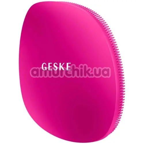 Щетка для лица Geske Facial Brush 4 in 1, ярко-розовая