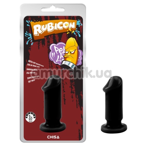 Анальная пробка Rubicon Evil Dildo Plug S, черная