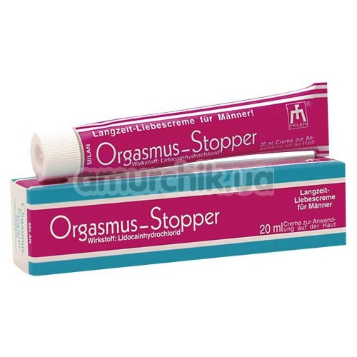 Крем для замедления оргазма у мужчин Orgasmus Stopper - Фото №1