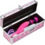 Кейс для хранения секс-игрушек The Toy Chest Lokable Vibrator Case, розовый - Фото №4