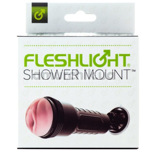Фиксатор для мастурбатора Fleshlight Shower Mount, черный