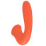 Симулятор орального секса для женщин с вибрацией Kissen Kraken, оранжевый - Фото №0