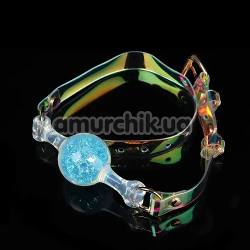 Кляп Liebe Seele Crystal Ball Gag Large, блакитний