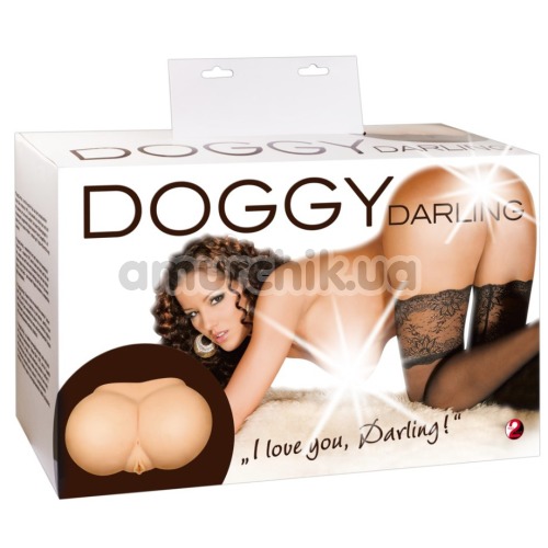 Искусственная вагина и анус Doggy Darling, телесная