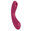 Симулятор орального секса для женщин с вибрацией Satisfyer Curvy Trinity 1, бордовый - Фото №2