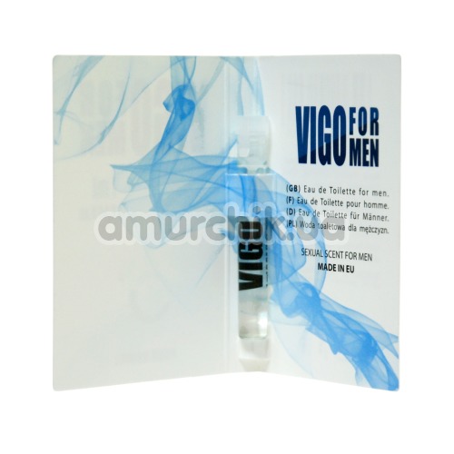 Туалетная вода с феромонами Vigo For Men, 1 мл для мужчин