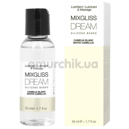 Лубрикант MixGliss Dream White Camellia - біла камелія, 50 мл