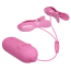 Зажимы для сосков с вибрацией и электростимуляцией Pretty Love Nipple Clips Romantic Wawe II, розовые - Фото №2