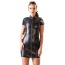 Платье Zado Leather Mini Dress 2000881, чёрное - Фото №2