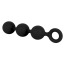 Анальная цепочка Lust Anal Beads, черная - Фото №2