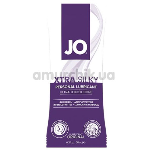 Набір лубрикантів JO Xtra Silky Personal Lubricant, 12x10 мл