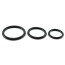 Набір з 4 предметів Cockcage & Ring Set: клітка для пеніса + ерекційні кільця, чорний - Фото №3