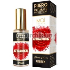 Дезодорант с феромонами для интимных зон Phero Attraction Unisex, 30 мл - Фото №1