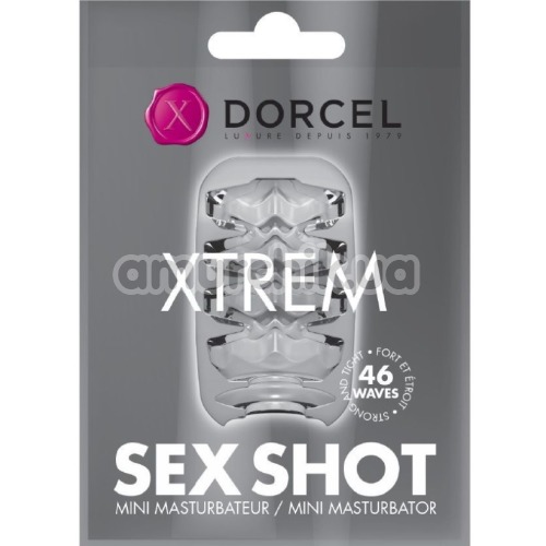 Мастурбатор Dorcel Sex Shot Xtrem, білий