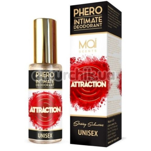 Дезодорант с феромонами для интимных зон Phero Attraction Unisex, 30 мл