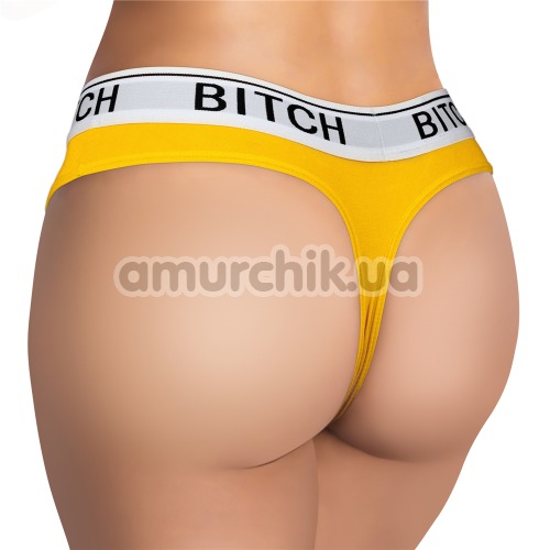 Вибротрусики Lovetoy Ingen Bitch Vibrating Panties, желтые
