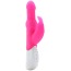 Вибратор Beads Rabbit Vibrator With Rotating Shaft, розовый - Фото №2