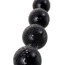 Анальная цепочка A-Toys Anal Beads 761309 M-Size, чёрная - Фото №4