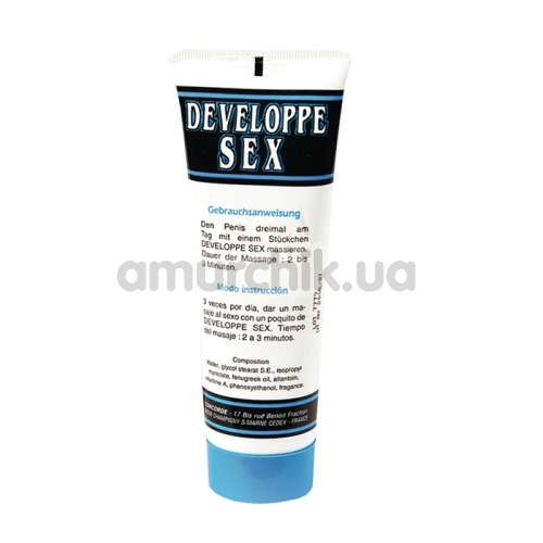 Крем для догляду за пенісом Developpe Sex, 50 мл - Фото №1
