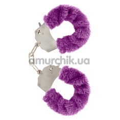 Наручники Furry Fun Cuffs, фіолетові - Фото №1