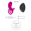 Виброкольцо для члена Xocoon Couples Stimulator Ring, фиолетовое - Фото №3