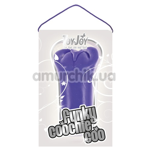Штучна вагіна Funky Coochie Coo, фіолетова