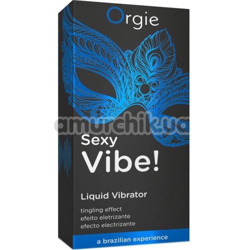 Збуджуючий гель з ефектом вібрації Sexy Vibe! Liquid Vibrator, 15 мл