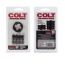 Набір ерекційних кілець Colt Enhancer Rings, чорний - Фото №6