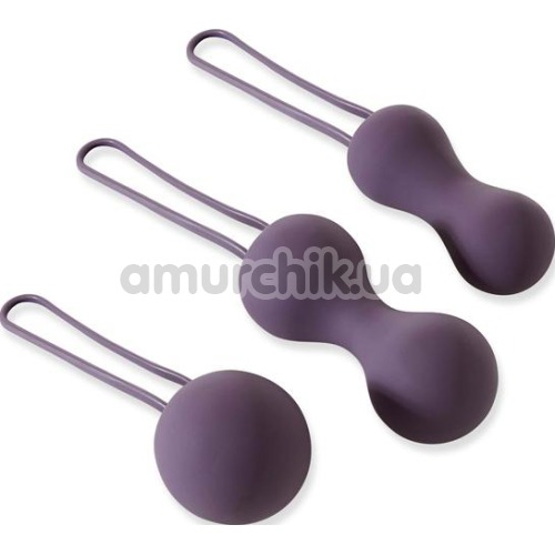 Набір вагінальних кульок Je Joue Ami, фіолетовий - Фото №1