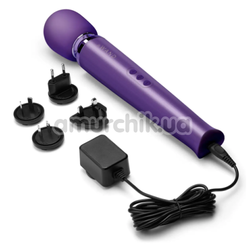 Универсальный вибромассажер Le Wand Rechargeable Vibrating Massager, фиолетовый