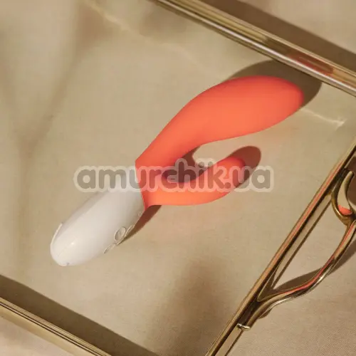Вібратор Lelo Ina 3 Coral (Лело Іна 3), помаранчевий
