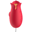 Симулятор орального секса с виброяйцом Letcher Flowers Love Egg, красный - Фото №31