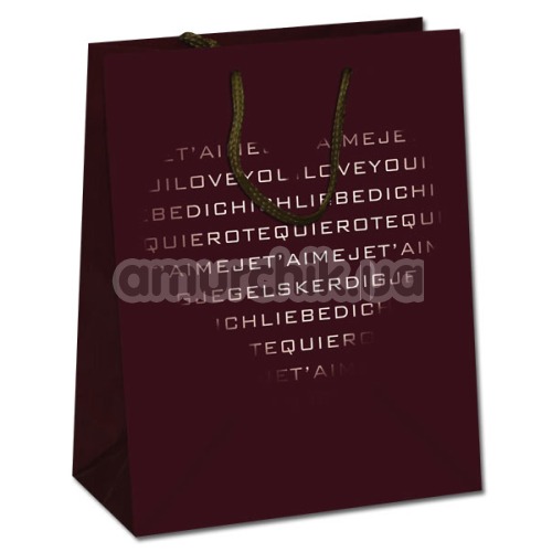 Подарочный пакет Love-Geschenktute