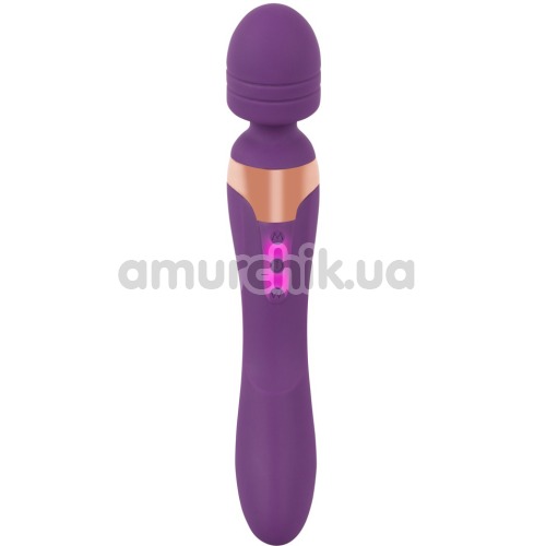 Универсальный массажер Javida Double Vibro Massager, фиолетовый