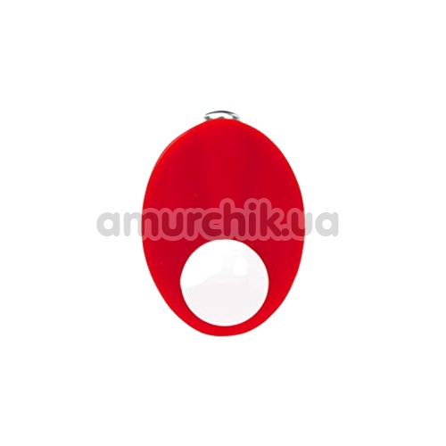 Віброкільце Caliber Cock Ring, червоне