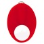 Віброкільце Caliber Cock Ring, червоне - Фото №4