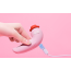 Симулятор орального секса для женщин с вибрацией CuteVibe Franky, розовый - Фото №13