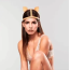 Маска Кошечки Bijoux Indiscrets Maze Head Harness With Cat Ears, коричневая - Фото №4