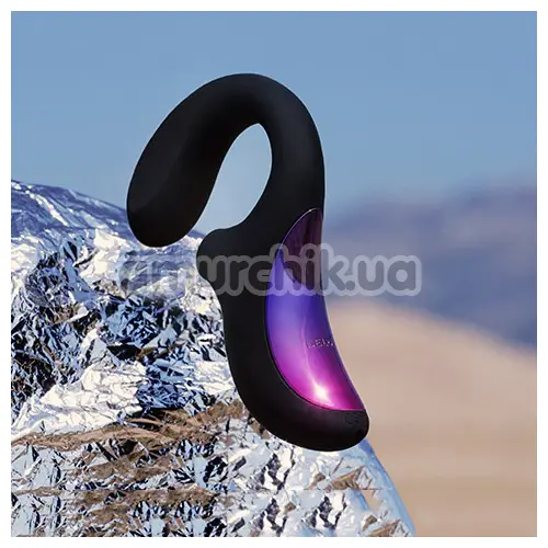 Звуковой стимулятор с вибрацией Lelo Enigma Double Sonic (Лело Энигма Дабл Соник), черный