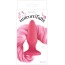 Анальная пробка с розовым хвостом Unicorn Tails Pastel, розовая - Фото №10