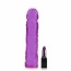 Фалоімітатор Crystal Jellies, 25.4 см, фіолетовий - Фото №4