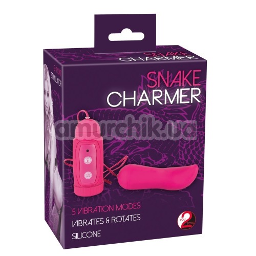 Вибратор для точки G Shake Charmer, розовый
