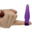 Набор анальных пробок с вибрацией Frisky Fanny Fiddlers 3 Piece Finger Rimmer Set + Vibrating Bullet, фиолетовый - Фото №2